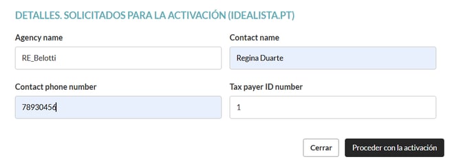 Aplicación Idealista