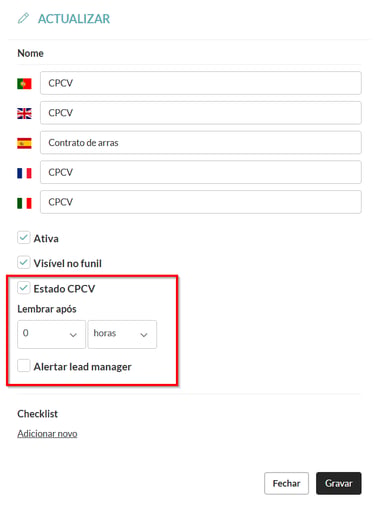 Estado CPCV