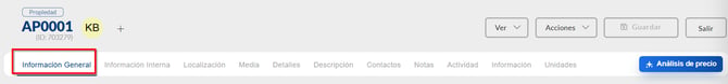 Informacion general