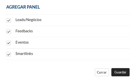agregar panel