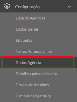 dados de agências