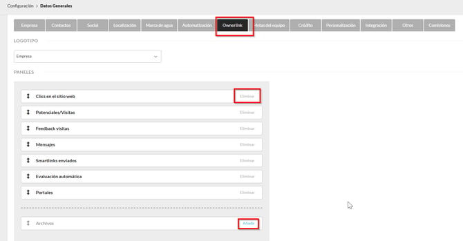 ownerlink tab