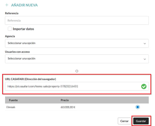 url casafari es